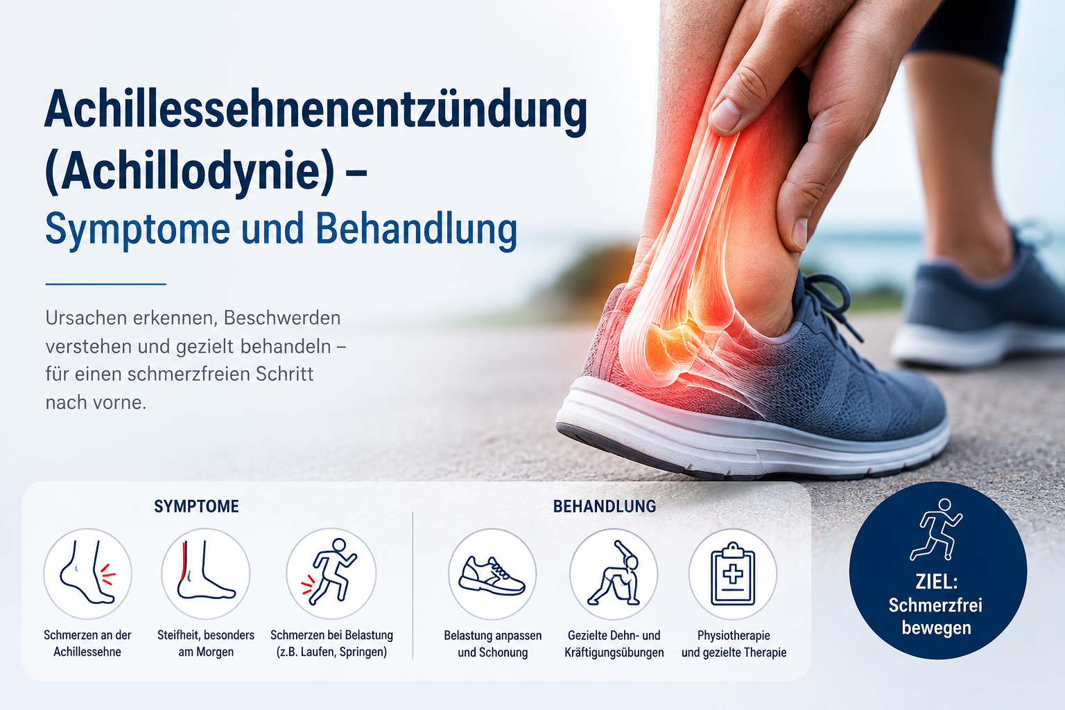 Achillessehnenentzündung (Achillodynie) – Symptome und Behandlung