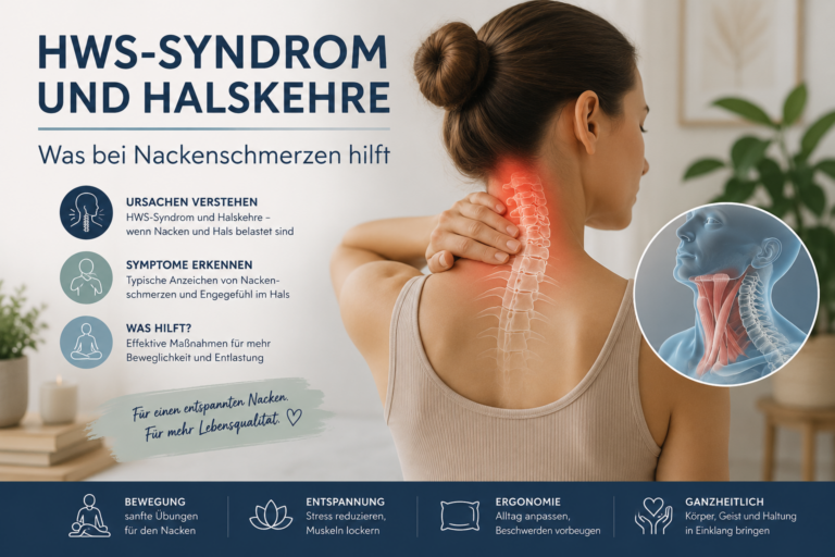 HWS-Syndrom und Halskehre – Was bei Nackenschmerzen hilft