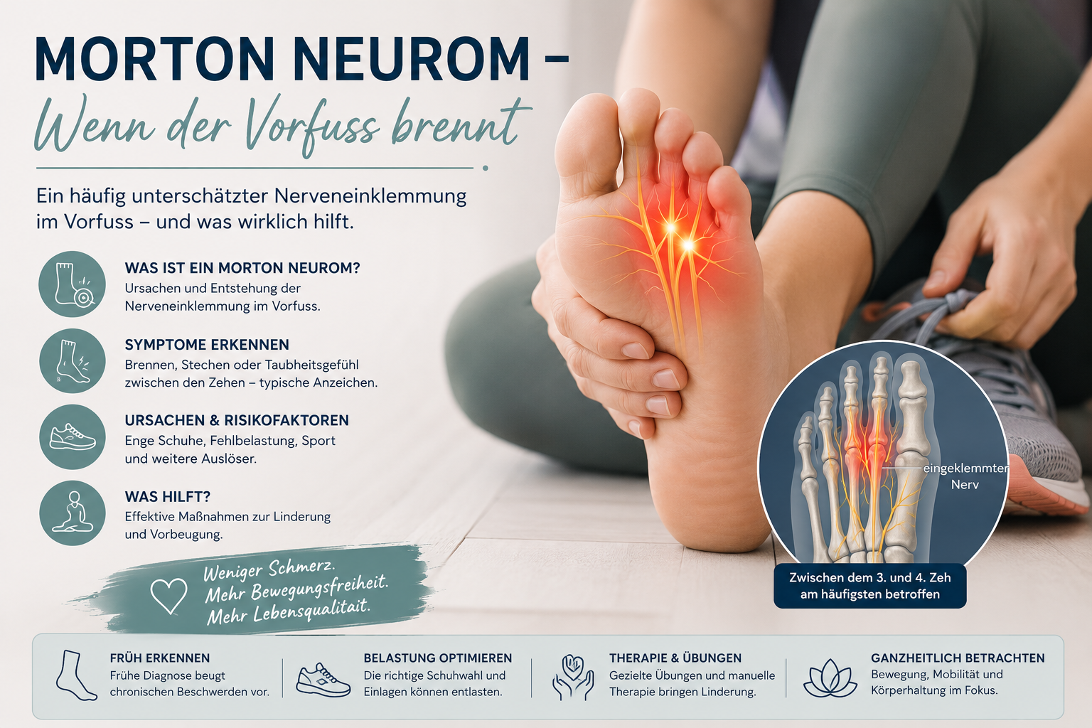 Morton Neurom – Wenn der Vorfuss brennt