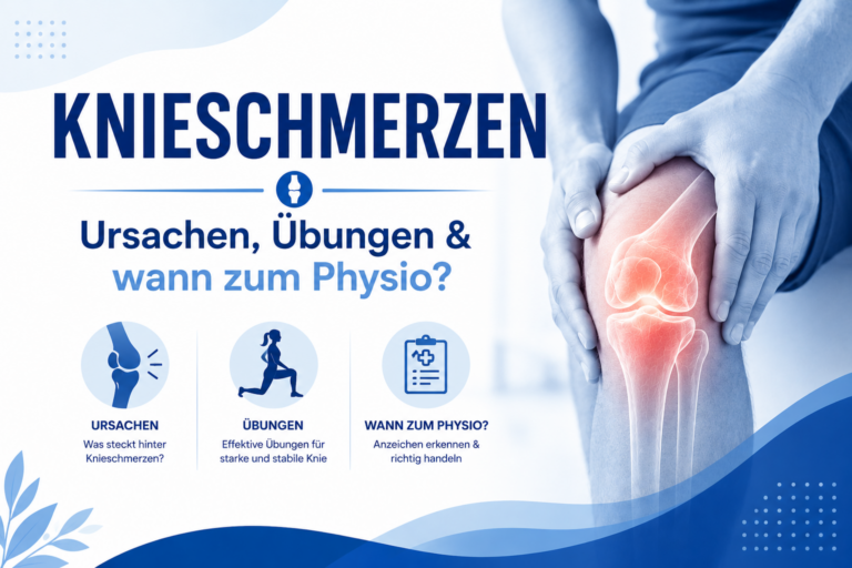 Knieschmerzen – Ursachen, Übungen & wann zum Physio?