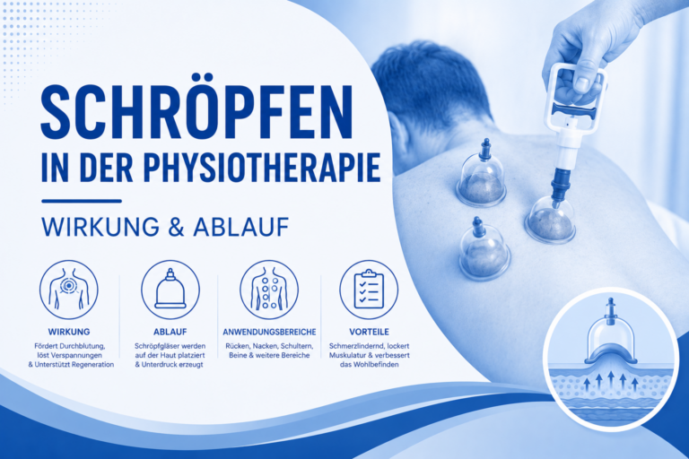 Schröpfen in der Physiotherapie — Wirkung & Ablauf