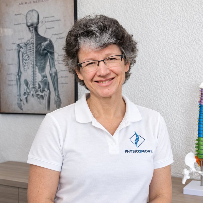 Elisabeth Lehner in der Physio2Move Praxis in Uerikon